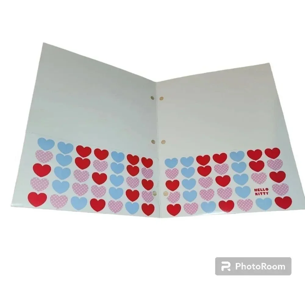 New Sanrio Hello Kitty 3 Ring Pocket Binder Lot‎ Lot Of 3